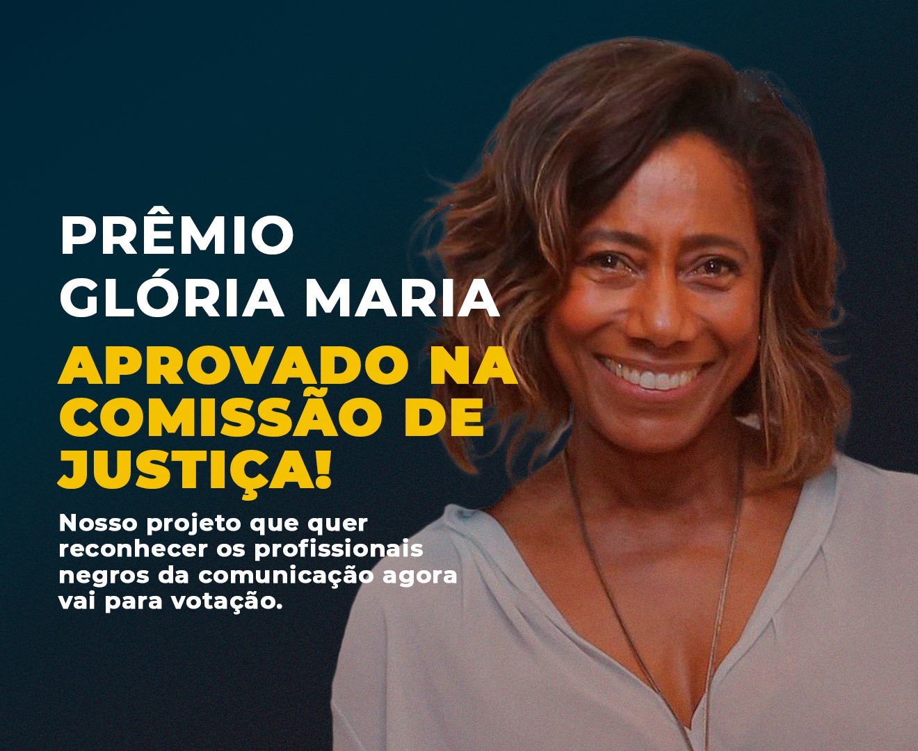 Prêmio Glória Maria: Projeto criado pela deputada Monica Seixas é adotado pelo Observatório Nacional de Violência Contra Jornalistas